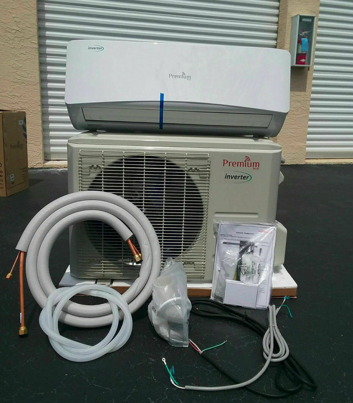 Premium Mini Split 12000 BTU 17 SEER INVERTER System Ductless AC ONLY