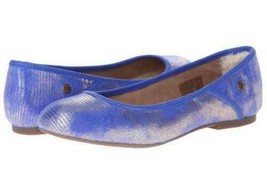 UGG Women's Antora Lizard Flat Shoes, Size 9.5, EU40.5, UK8, 26.2cm New in Box - $54.95