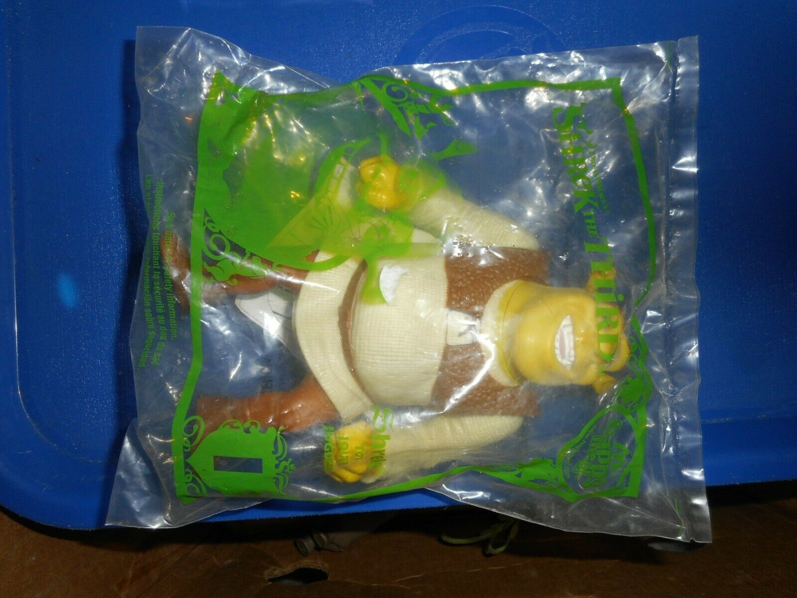 SHREK the THIRD Happy Meal Toy #1 New in Package Sealed McDonald's ...