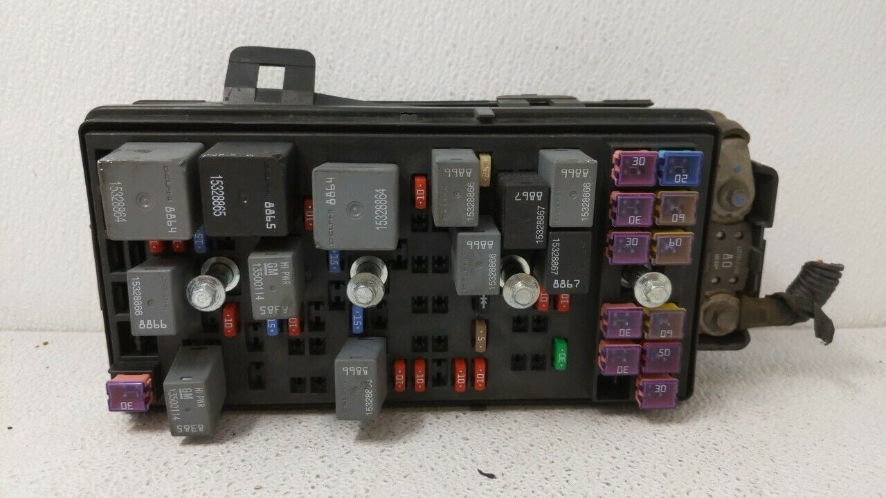 2009 2012 Chevrolet Malibu Fusebox Fuse Box Relay Module 20822695 80913 Switches And Controls 3408