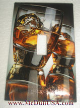 Whiskey on Rock Light Switch Duplex Outlet Cover Plate & more Home decor image 4