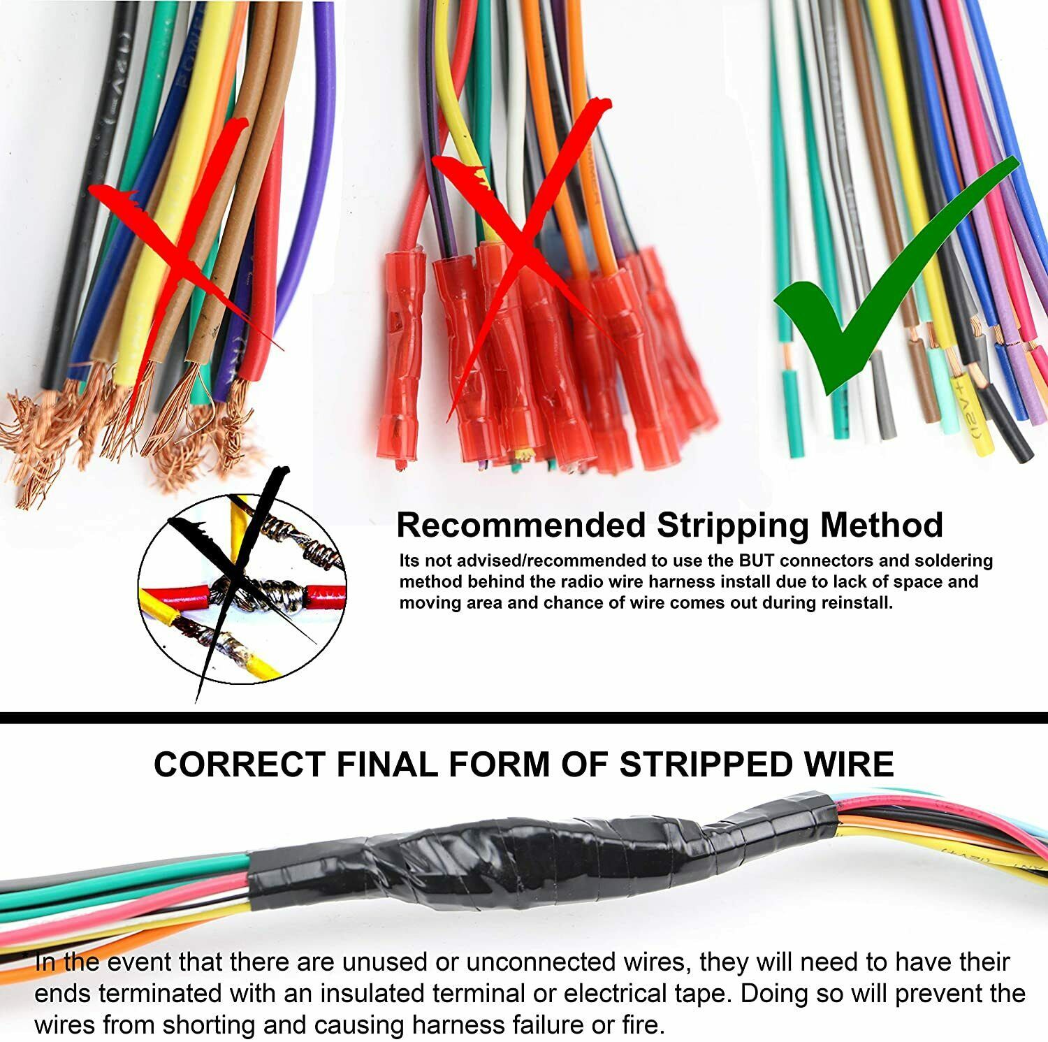 Xtenzi Radio Wire Harness Plug for JVC KDAPD38 KDAPD49 KDAR200 KDAR