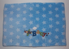 Garanimals Airplane Blue Baby Blanket 40x29in Security Lovey Stars Boys ... - $29.99