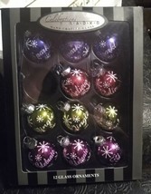 Celebrations RADKO Hand Crafted Glass Ornaments Christmas 11 Mini Balls 1-3/4" - $14.99