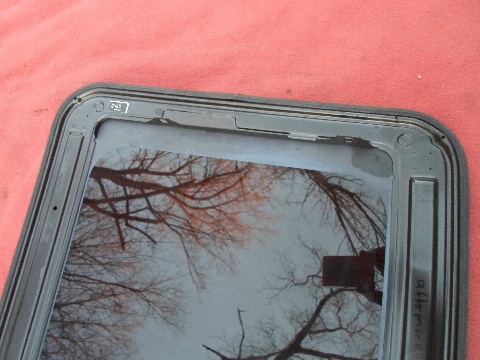 AFTERMARKET WEBASTO SOLAIRE MODEL 5300 SUNROOF GLASS PANEL FREE