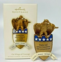 2008 Hallmark On Wings With Courage Ornament U25 - $14.99