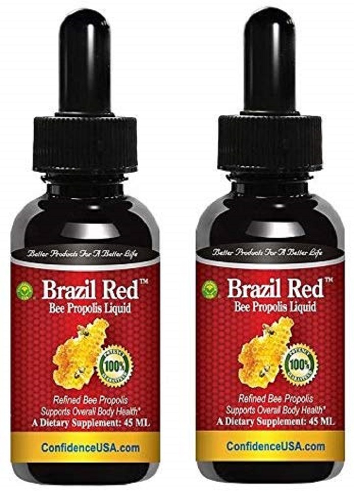 Brazil Red Bee High Concentrate Propolis Liquid (45 ML) - 2 Bottles