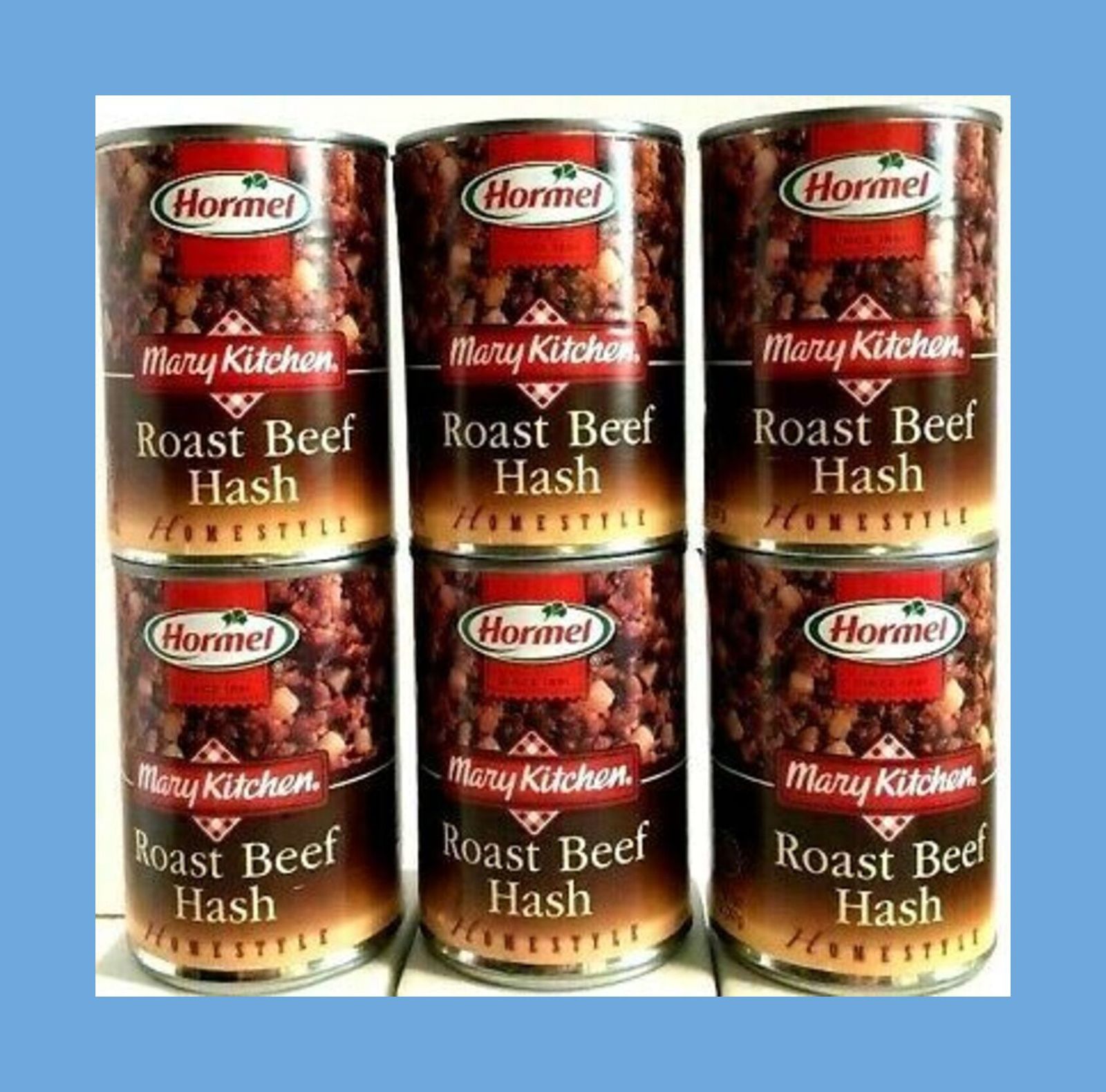 Mary Kitchen Hormel Roast Beef Hash 14.00 oz ( A 6 Pack) Food & Beverages