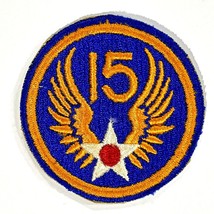 Official WWII USAAF 15th Air Force Patch Skelton Wings Variant NOS Unworn - $19.80