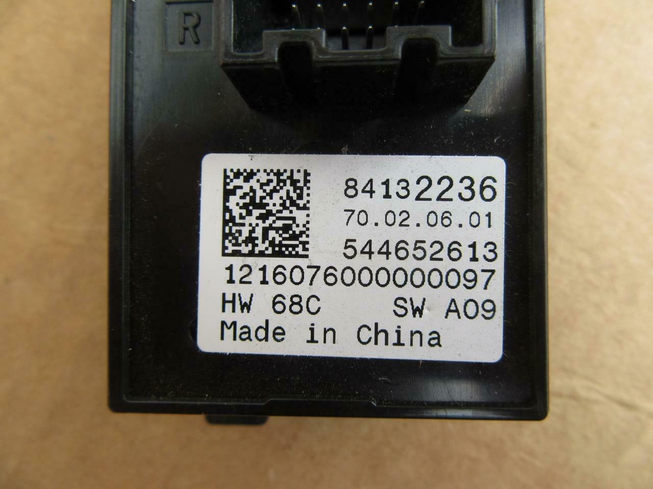 OEM 20172018 Cadillac XT5 Hazard Warning Control Module Switch 84132236 Car & Truck Parts