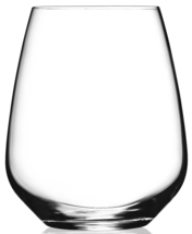 Set of 4 Luigi Bormioli Crescendo 23-1/4-Ounce Stemless Wine Glasses New... - $24.99