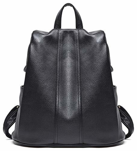 BOYATU Anti Theft Leather Backpack Purse for Women Large Travel ...