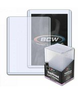 (10 Holders Per Pack) BCW 197pt Thick Jersey Card Top Loader Card Holder  - $7.49