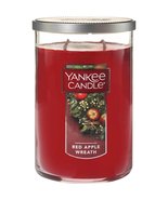 Yankee Candle Red Apple Wreath Large 2-Wick Tumbler Candle - $30.00