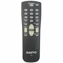 Sanyo FXME Factory Original TV Remote For Sanyo DS13380, DS19380, DS25380 - $10.09