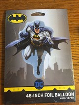 Qualatex DC Comics 46-Inch Batman Shaped Foil Balloon, Use Air or Helium... - $17.22