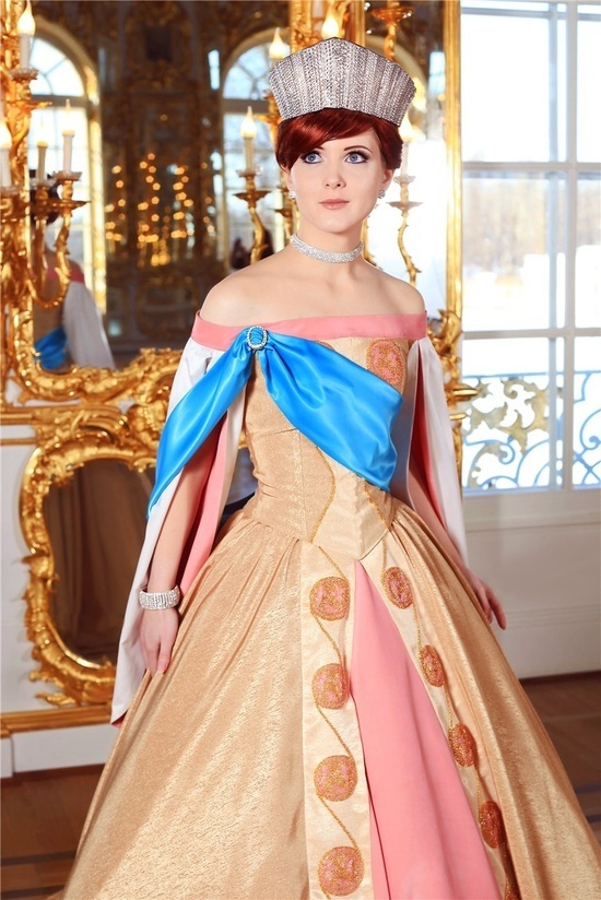 Custom-made Anastasia Dress, Princess Anastasia Cosplay Costume - Women