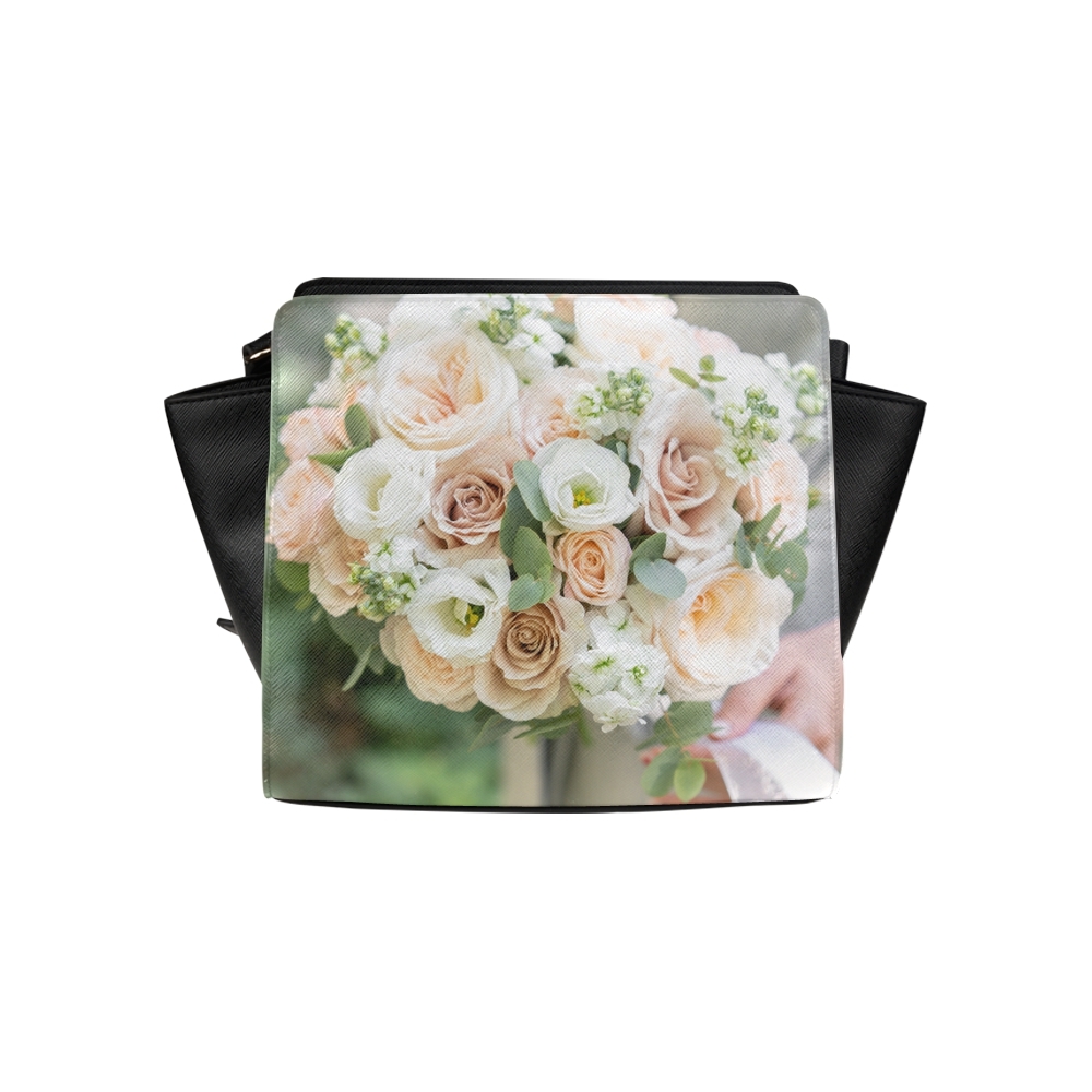Wedding Bouquet Briders Flowers Satchel Bag Crossbody Bags Travel Tote