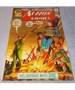 Vintage Action Comic Book July 1971 No 402 DC Superman This Hostage Must... - $7.95