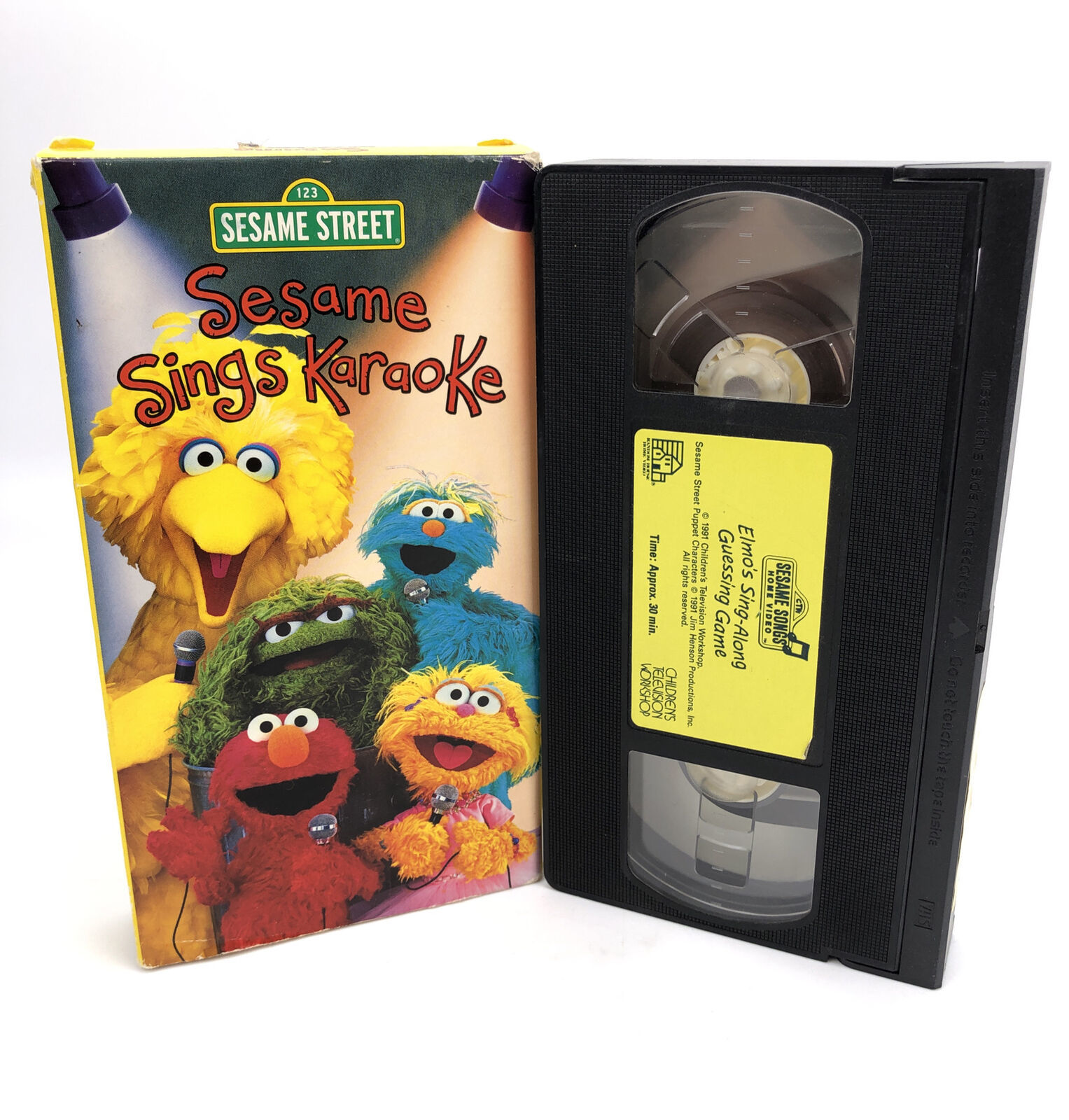 Sesame Street: SESAME SINGS KARAOKE (VHS Tape) Elmo, Rosita, Gloria ...