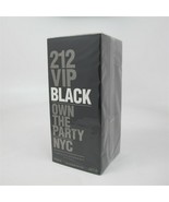 212 VIP BLACK OWN THE PARTY by Carolina Herrera 200 ml/6.8 oz EDP Spray NIB - $98.99