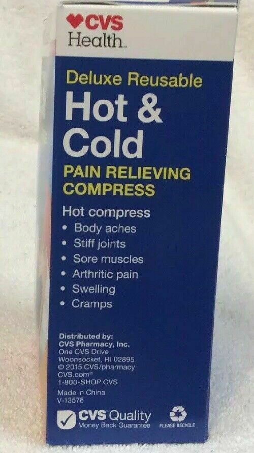 CVS Health Deluxe Reusable Hot & Cold Rain Relieving Compress Cold