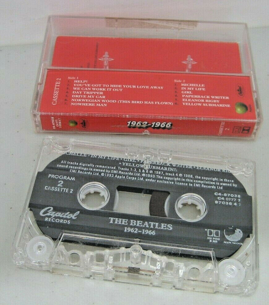 The Beatles 1962 1966 Cassette 2 Only And 50 Similar Items