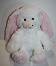 Animal Adventure Easter Bunny Rabbit 9" White Pink Plush 2018 Personal Creations - $28.94