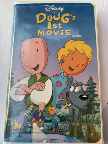 DOUG'S 1ST MOVIE Vhs Video Tape Walt Disney Animated Movie JIM JINKINS ...