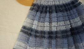 Women Tiered Midi Tulle Skirt Gray Layered Tutu Skirt Holiay Tulle Skirt Custom  image 5