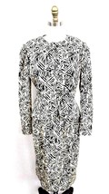 Adrienne Papell Designer VTG Suit Geometric Print Womens Sz 10 S/M 1980s... - $40.37