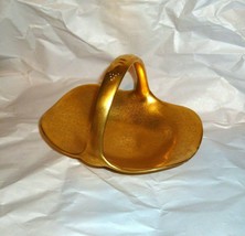 Etched Gold Encrusted R.S.Tillowitz Silesia PICKARD China Basket w Handle - $14.84
