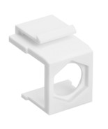 Blank Insert For F Type Connector - 10pcs Pack White - $27.99
