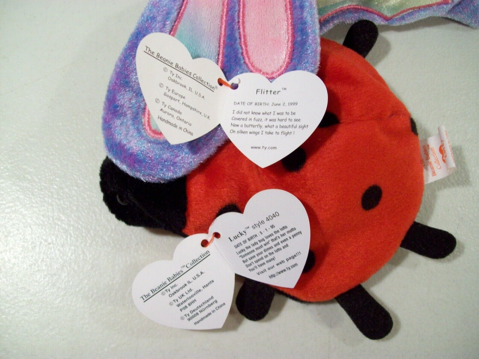 flitter beanie baby june 2 1999