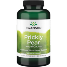 Swanson Prickly Pear Cactus Opuntia 650 mg 180 Capsules - $32.86