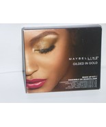 Maybelline Make Up Kit Gilded in Gold 4 EYE SHADOWS HIGHLIGHTER BLUSH, E... - $11.99