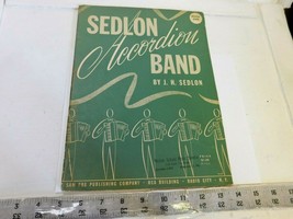 Sedlon Accordion Band  Book 1 - music book 24 pages 1951 - $14.39