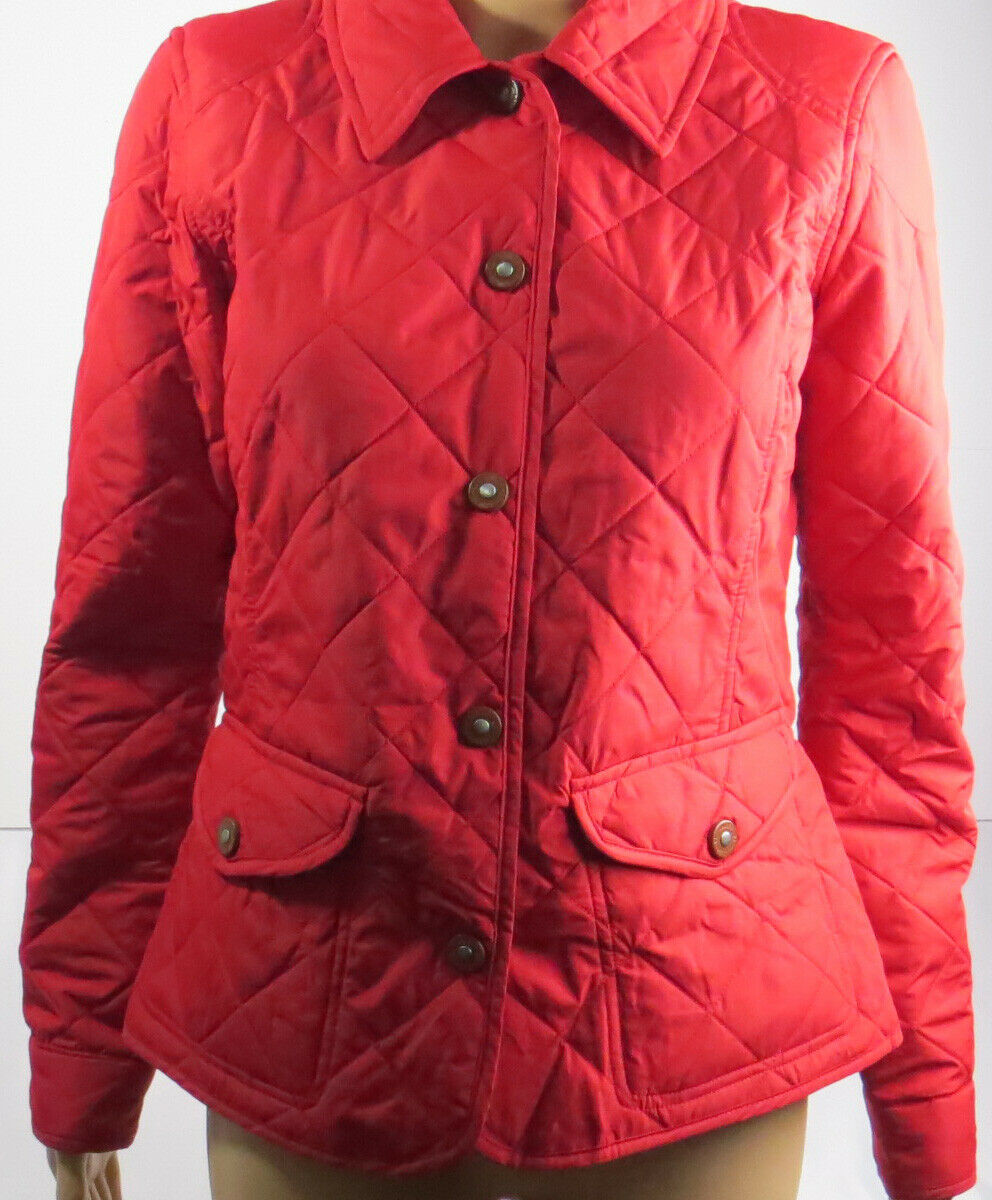Women's Jacket Lauren Ralph Lauren Women's Red Quilted Riding Jacket ...