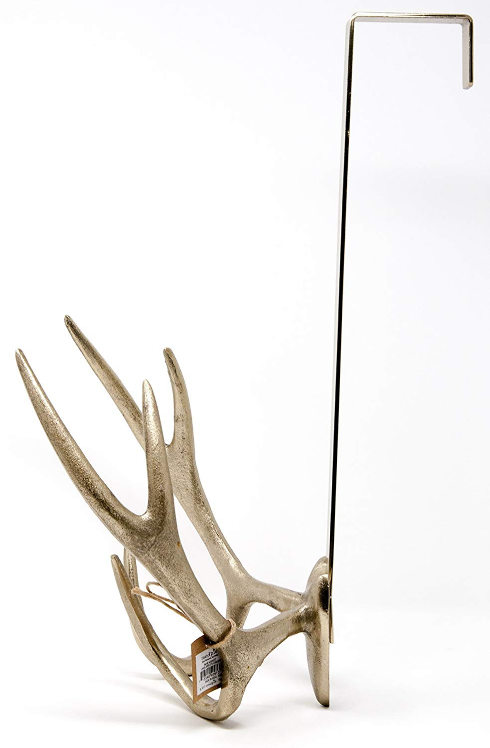 Mud Pie Antler Wreath Holder Over The Door Hanger Gold Wreaths