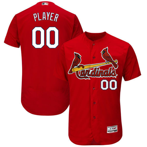 Men&#39;s St. Louis Cardinals Jersey Sewn on Custom NAME & NUMBER Red Flexbase Cheap - Other Fan ...