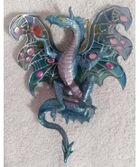 ASHTON DRAKE DRAGONS of the CRYSTAL CAVE ORNAMENT COLLECTION - CERULEAN - $29.90