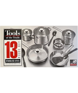 Tools Of The Trade Stainless Steel 13 Piece Variety Pack, Silver - $93.97