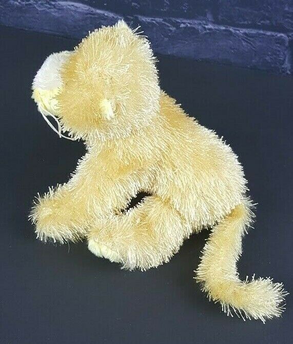 yellow cat stuffed animal