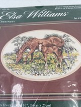 Elsa Williams Chestnuts Alezans Counted Cross Stitch Horse Foal Sealed - $46.74