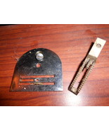Montgomery Ward Rotary Model 30 Needle Plate w/Screws + Feed Dog w/Screws - $15.00