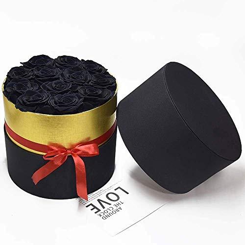 Real Roses Premium Flowers Preserved Fresh Cut Rose in a Gift Box Last a Year