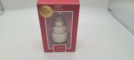 NIB 2004 Annual Lenox Our Forst Christmas Together Husband &amp; Wife Orname... - $29.02
