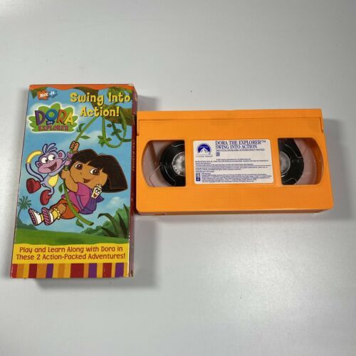 Dora the Explorer - Swing Into Action (VHS, 2001) - VHS Tapes