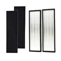 HQRP 2 HEPA Filters + 2 Activated Carbon Pre-Filters for Alen T500 Air P... - $38.65