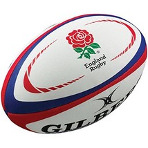 GILBERT England International Replica Rugby Ball, Mini image 1